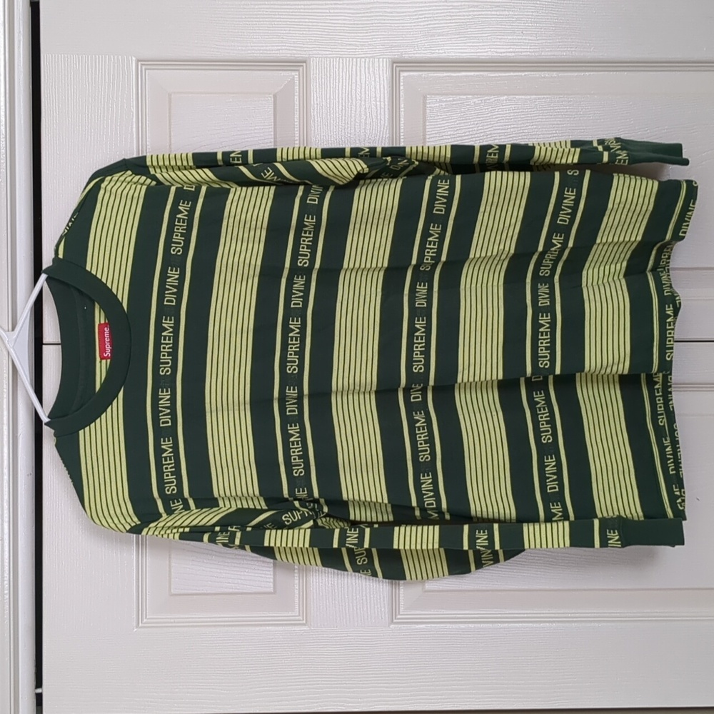 SUPREME Divine L/S T-shirt Sz. M - Picture 2 of 5